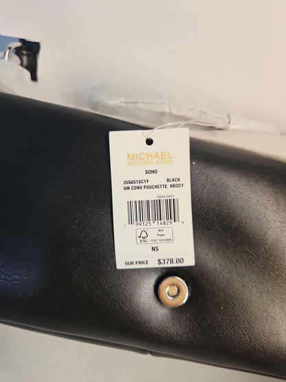 Michael Kors Soho Small Convertible Shoulder Bag - Black