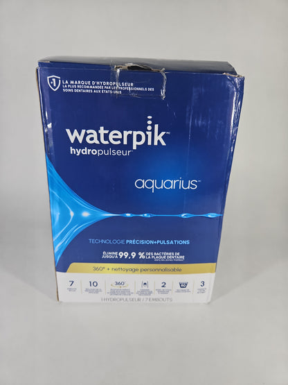 Waterpik Aquarius Electric Water Flosser Navy Open Box Full Accessories Included