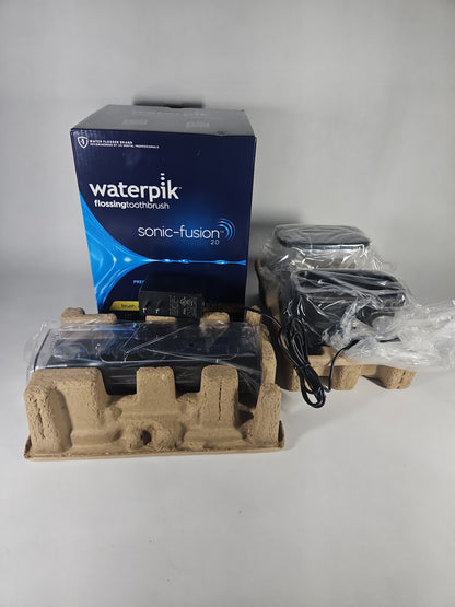 Waterpik Sonic-Fusion 2.0 Flossing Toothbrush – Black | New Open Box