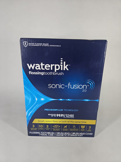 Waterpik Sonic-Fusion 2.0 Flossing Toothbrush – Black | New Open Box