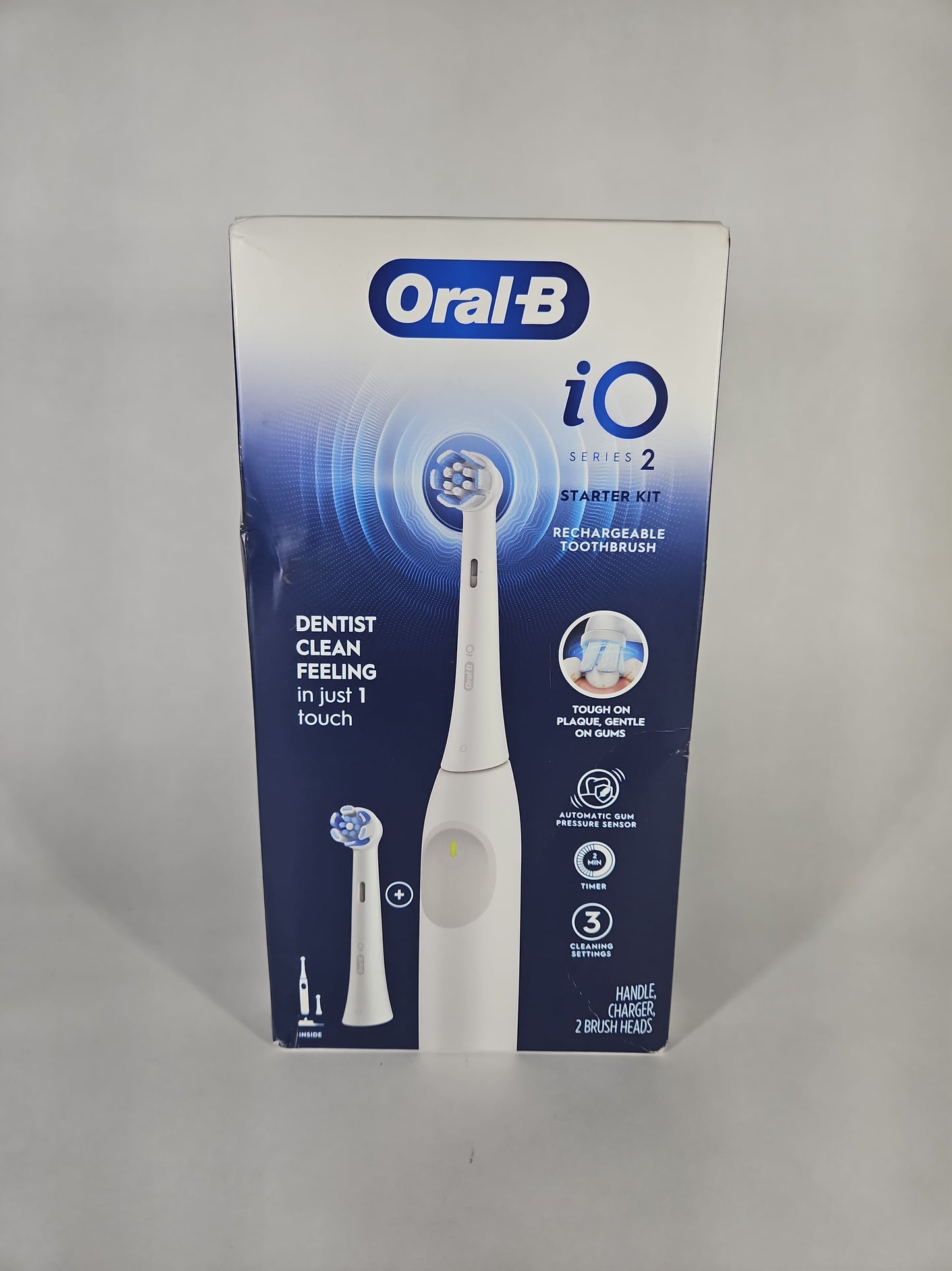 Oral-B iO Series 2 Electric Toothbrush Starter Kit White Sealed