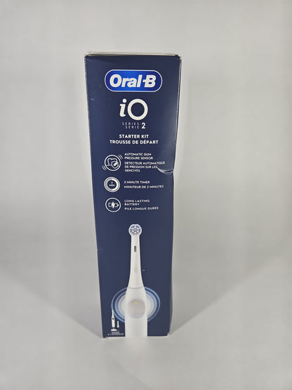 Oral-B iO Series 2 Electric Toothbrush Starter Kit White Sealed