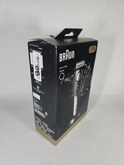 Braun Series 9 Pro All-in-One Trimmer Silver Black Open Box