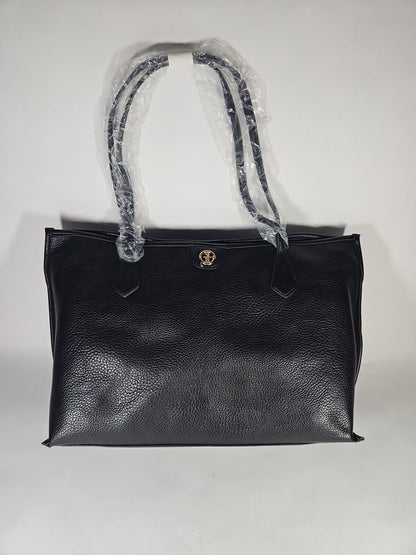 Giani Bernini Pebble Tulip Large Tote - Black
