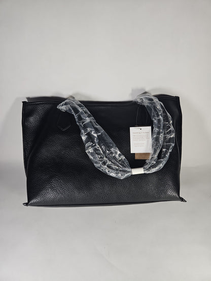 Giani Bernini Pebble Tulip Large Tote - Black