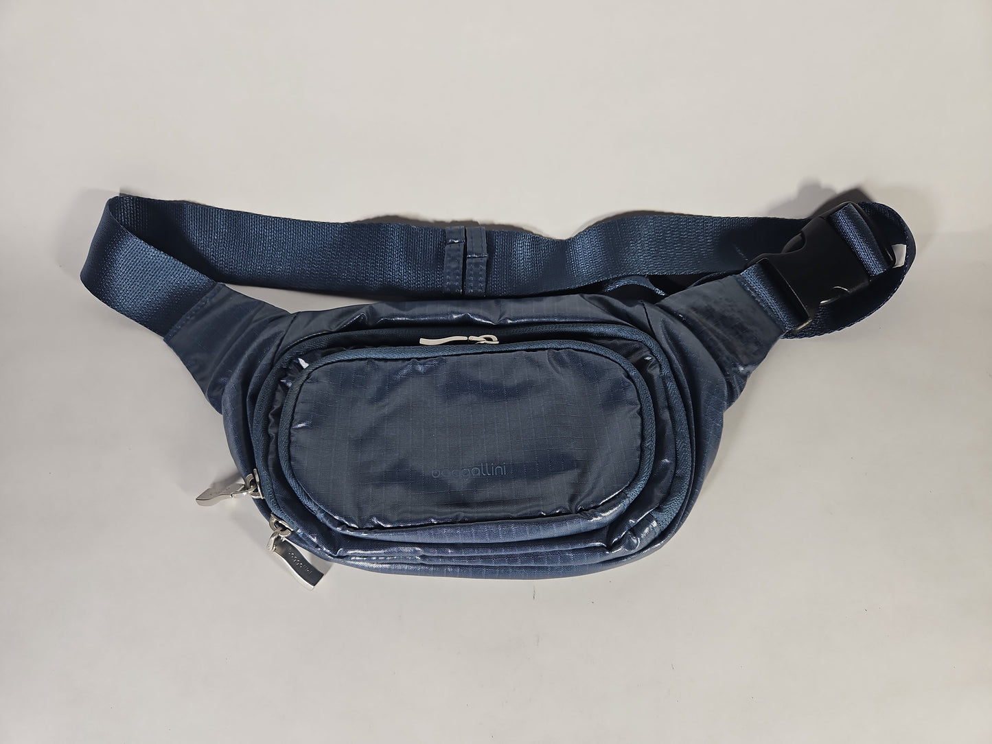 Baggallini On the Go Belt Bag Waist Pack - Mist Gloss Ripstop
