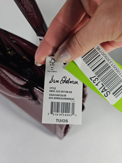 Sam Edelman Holiday Small Satchel Bag - Bordeaux