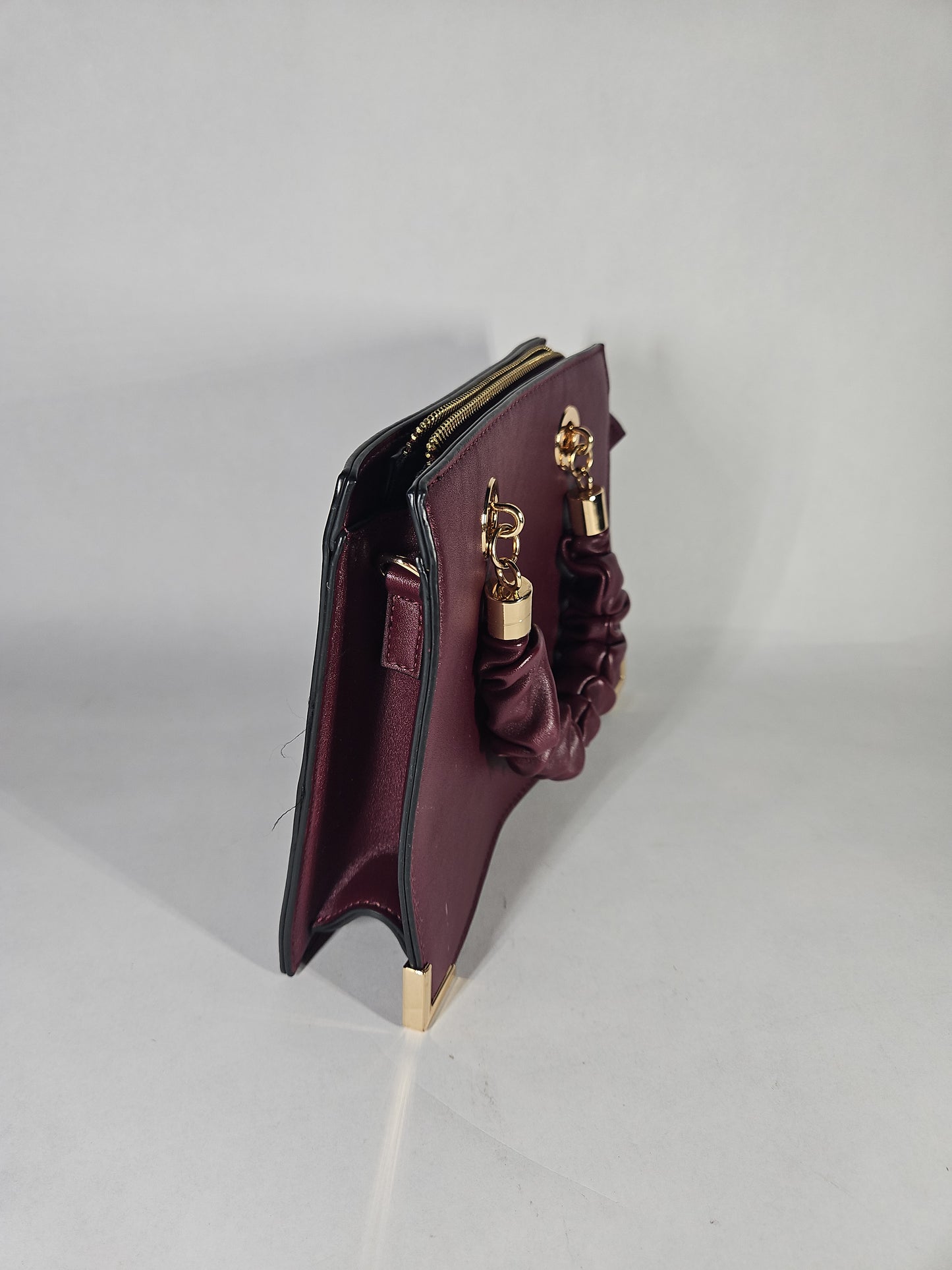 ALDO Bilitha Small Tote Bag - Bordo Wine Color