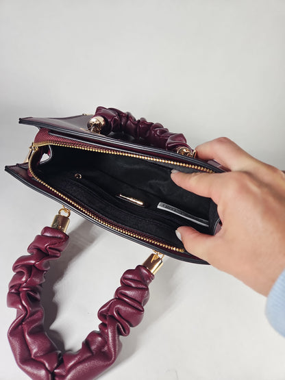 ALDO Bilitha Small Tote Bag - Bordo Wine Color