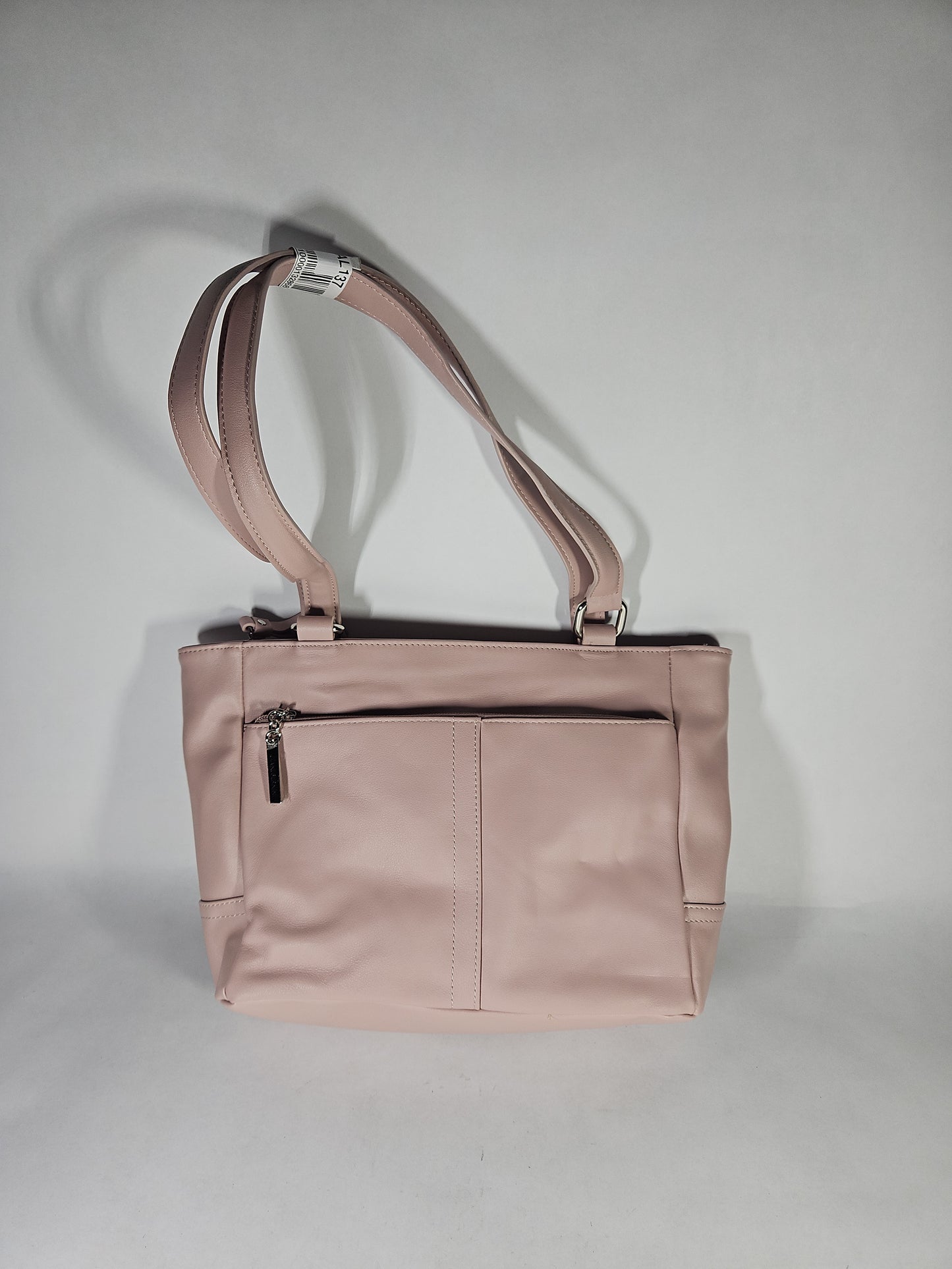 Giani Bernini Nappa Classic Leather Tote - Rose