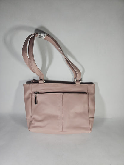 Giani Bernini Nappa Classic Leather Tote - Rose