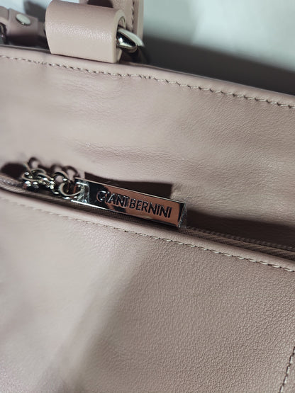 Giani Bernini Nappa Classic Leather Tote - Rose