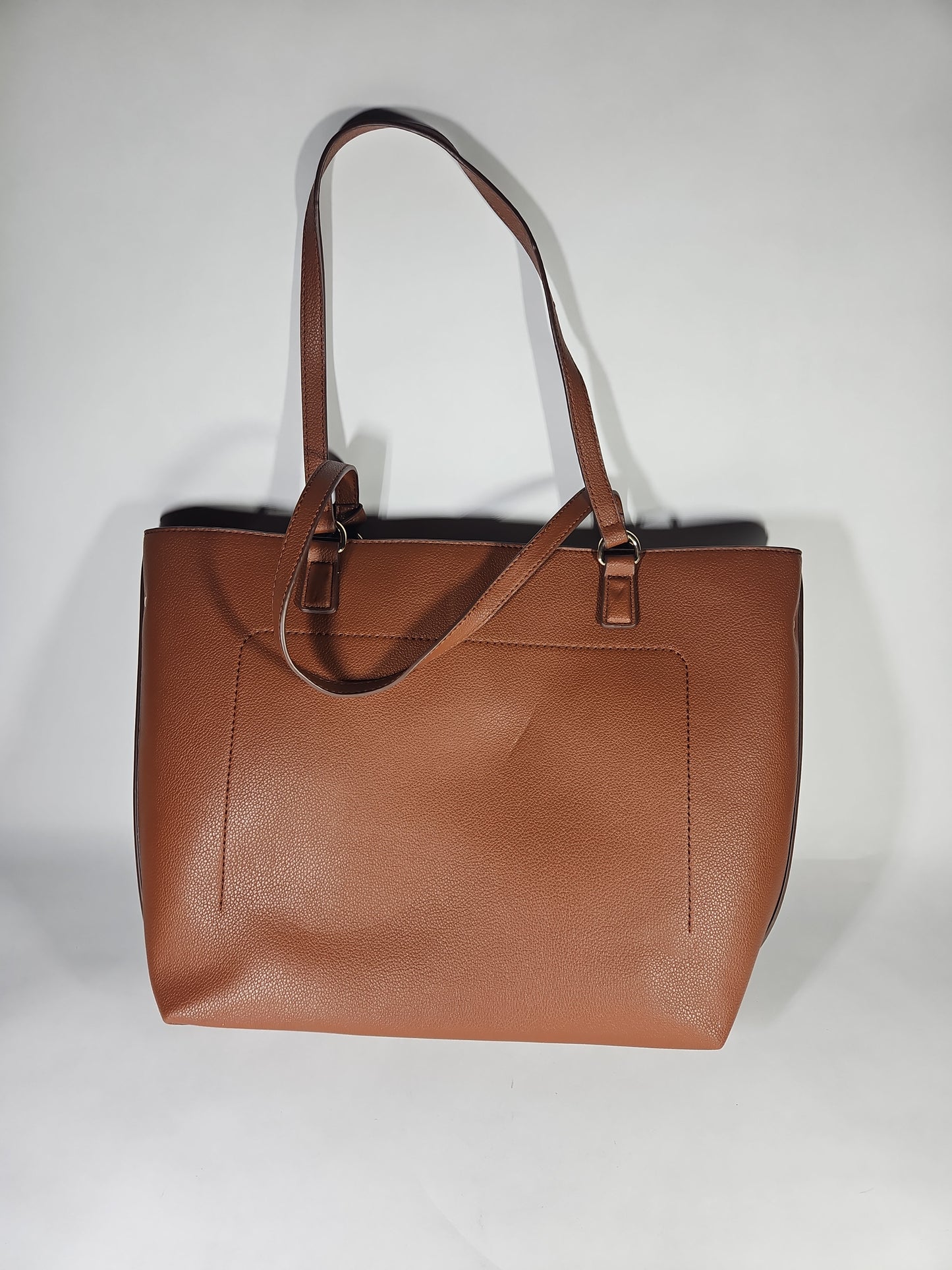 Anne Klein Tote Bag with Bag Charm - Hazelnut