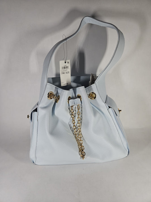 On 34th Somynn Solid Large Shoulder Bag - Diamond Blue