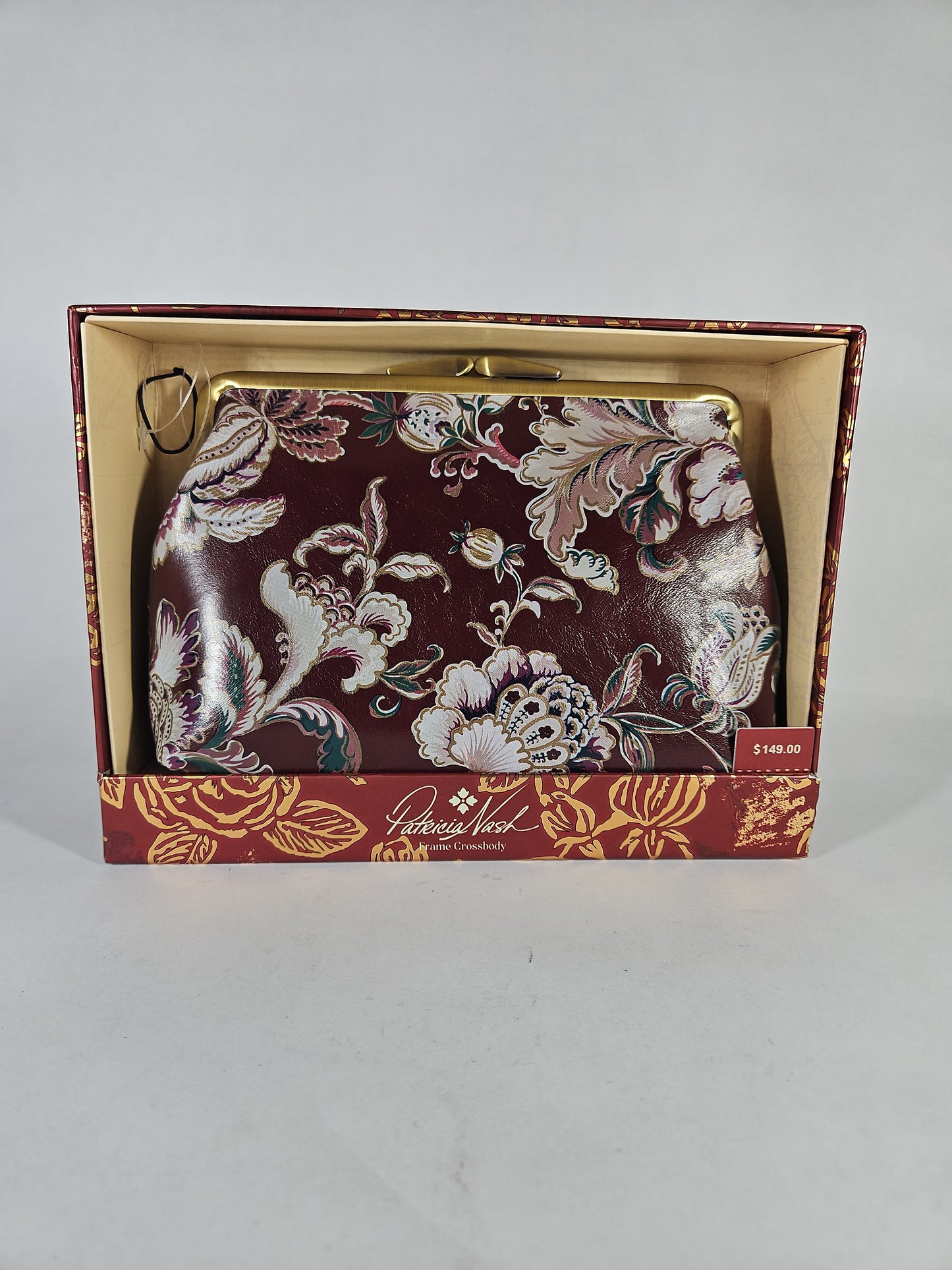 Patricia Nash Boxed Evelina Small Crossbody Bag - Euro Tapestry
