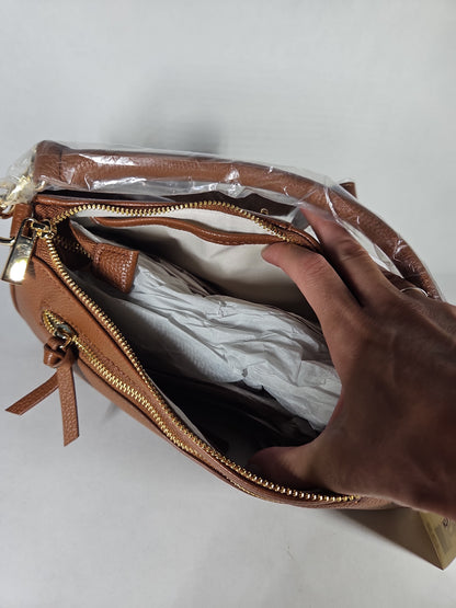 On 34th Jynna Pebble Baguette Shoulder Bag - Roasted Spice