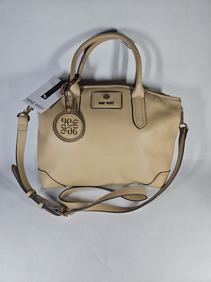 Nine West Piera Large Satchel Bag - Khaki