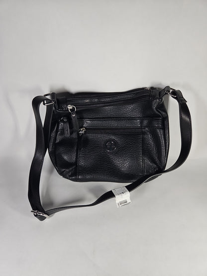 Giani Bernini Small Pebble Hobo Bag – Black