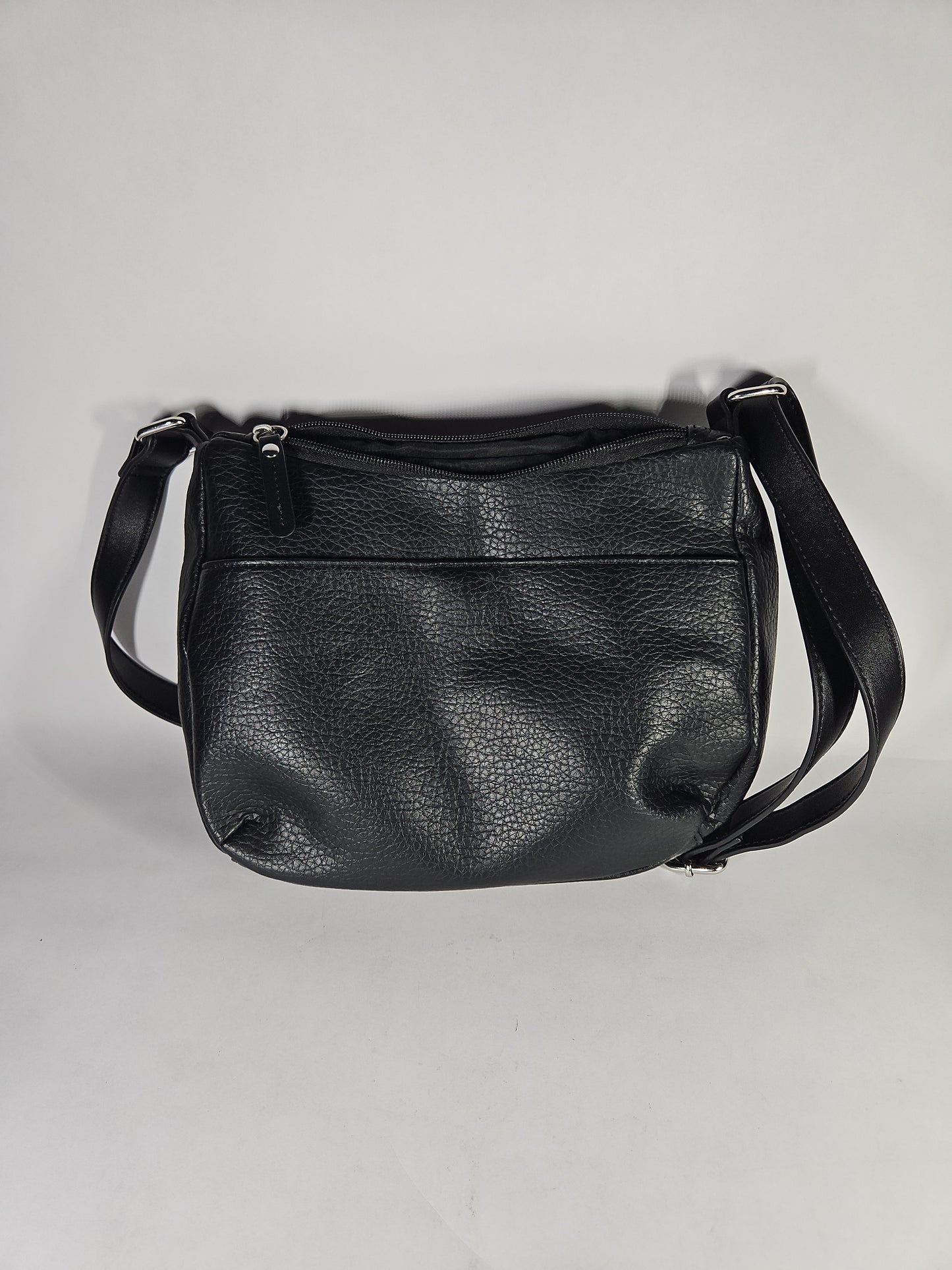 Giani Bernini Small Pebble Hobo Bag – Black
