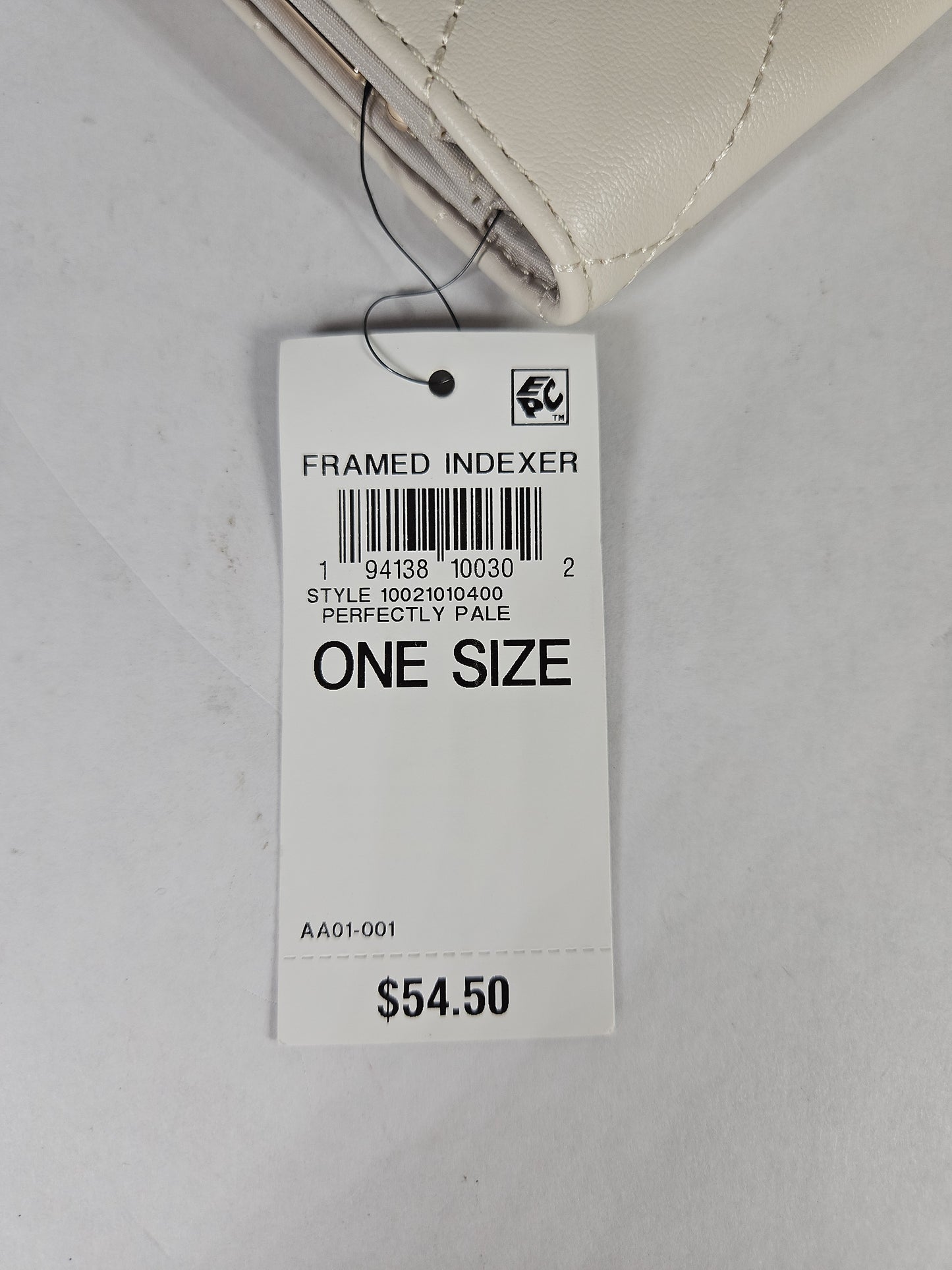 Giani Bernini Quilted Framed Indexer Wallet – Perfectly Pale