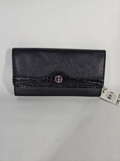 Giani Bernini Receipt Manager Wallet – Black