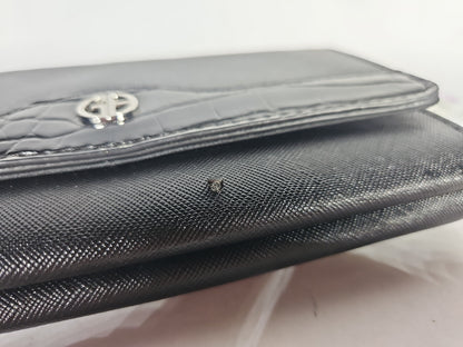 Giani Bernini Receipt Manager Wallet – Black