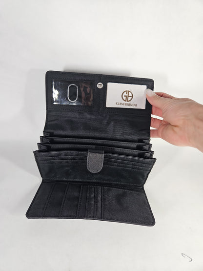 Giani Bernini Receipt Manager Wallet – Black