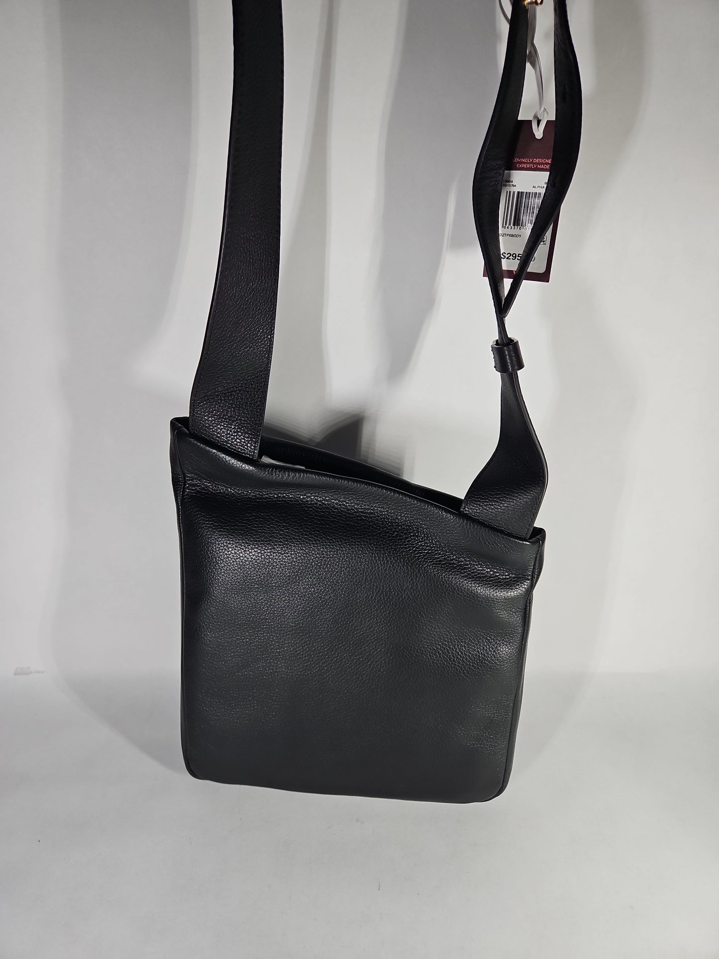 Radley London Alpha Road Small Zip Top Crossbody Bag – Black