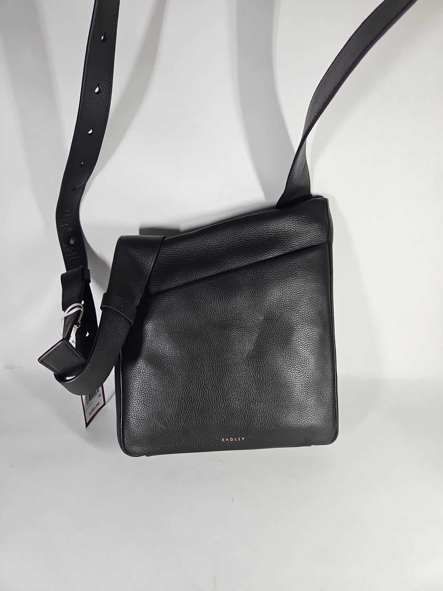 Radley London Alpha Road Small Zip Top Crossbody Bag – Black