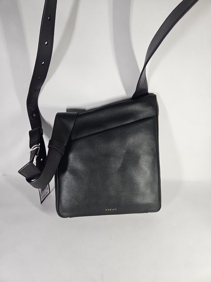 Radley London Alpha Road Small Zip Top Crossbody Bag – Black