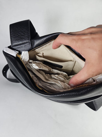 Radley London Alpha Road Small Zip Top Crossbody Bag – Black