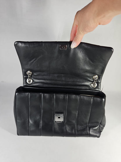 Radley London Burton Way Quilted Flapover Crossbody Bag – Black