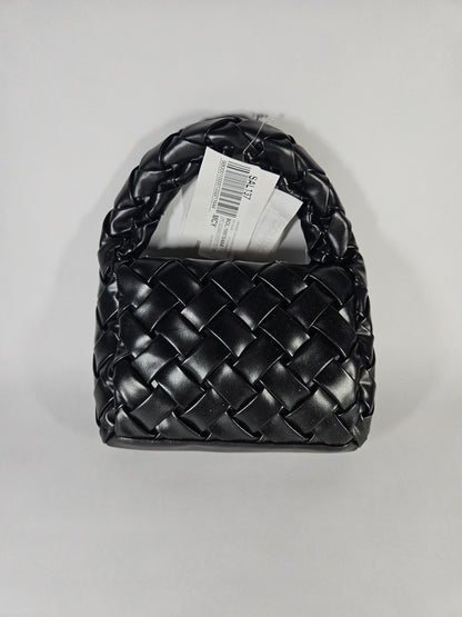 Like Dreams Oriane Quilted Top Handle Crossbody Bag – Black