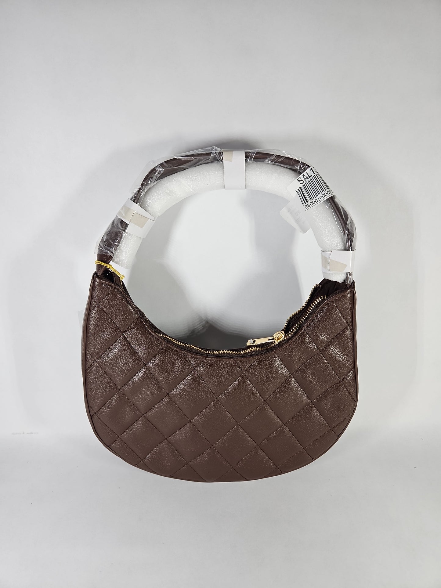 Like Dreams Astra Quilted Adjustable Shoulder Bag – Dark Brown
