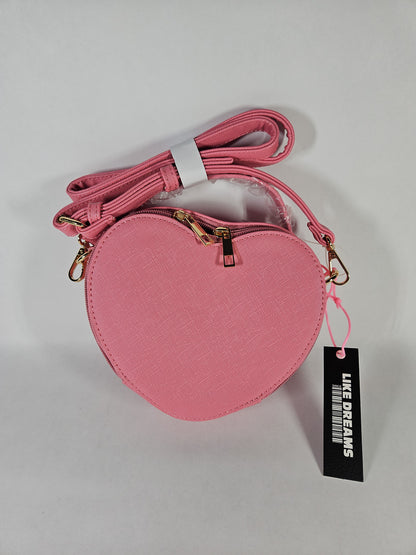 Like Dreams Heart Breaker Crossbody – Pink