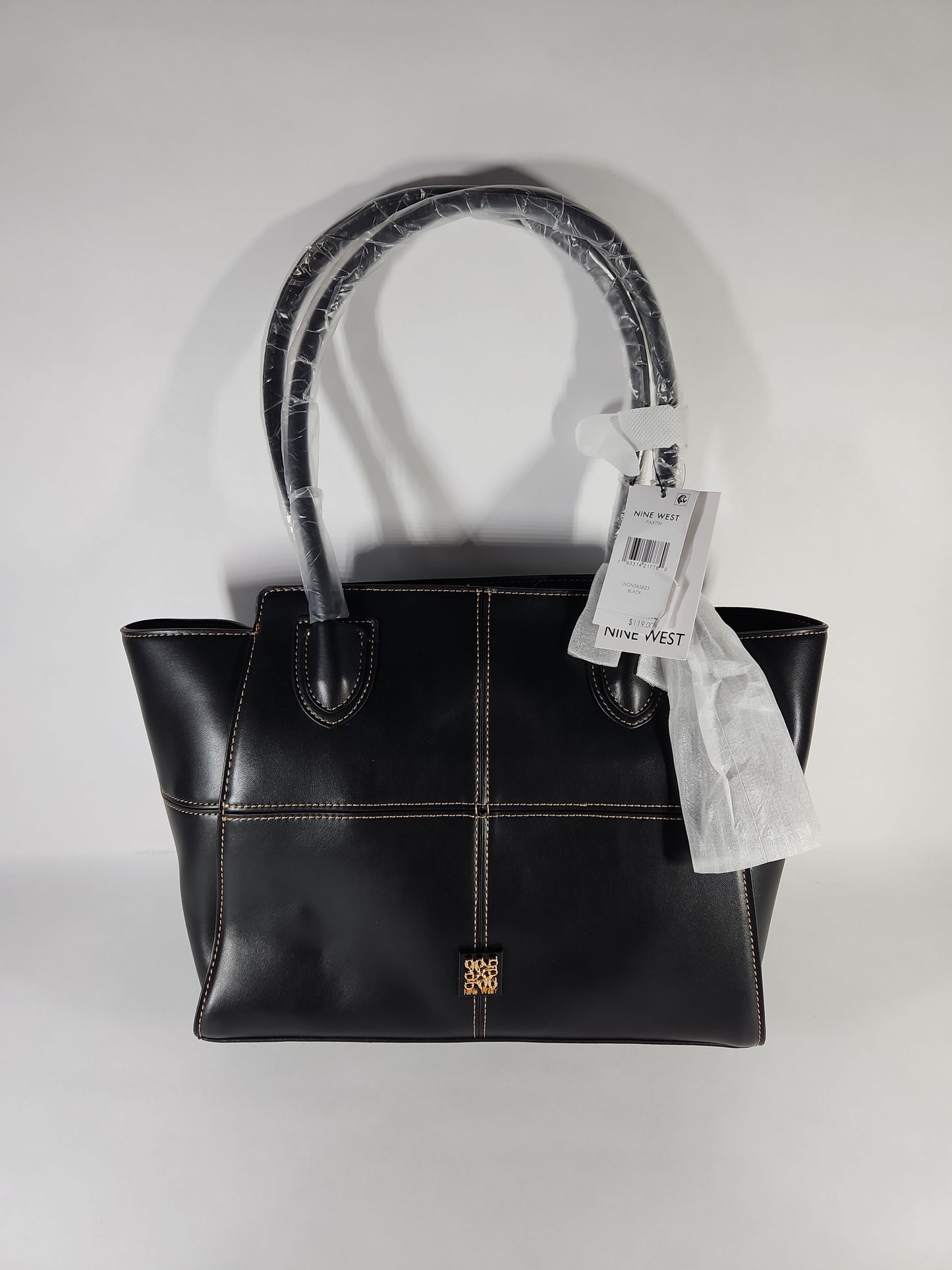 Nine West Paxtin Large Shopper Bag – Black