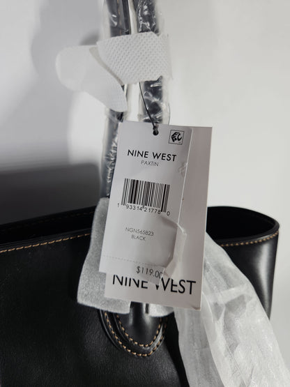 Nine West Paxtin Large Shopper Bag – Black