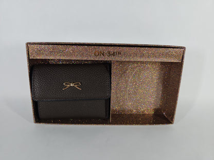 On 34th Maddynn Wallet – Chocolate/Gold