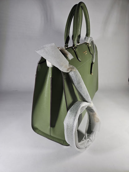 Kate Spade Morgan Laptop Bag Green Saffiano Leather Fits 16" Laptop NWT