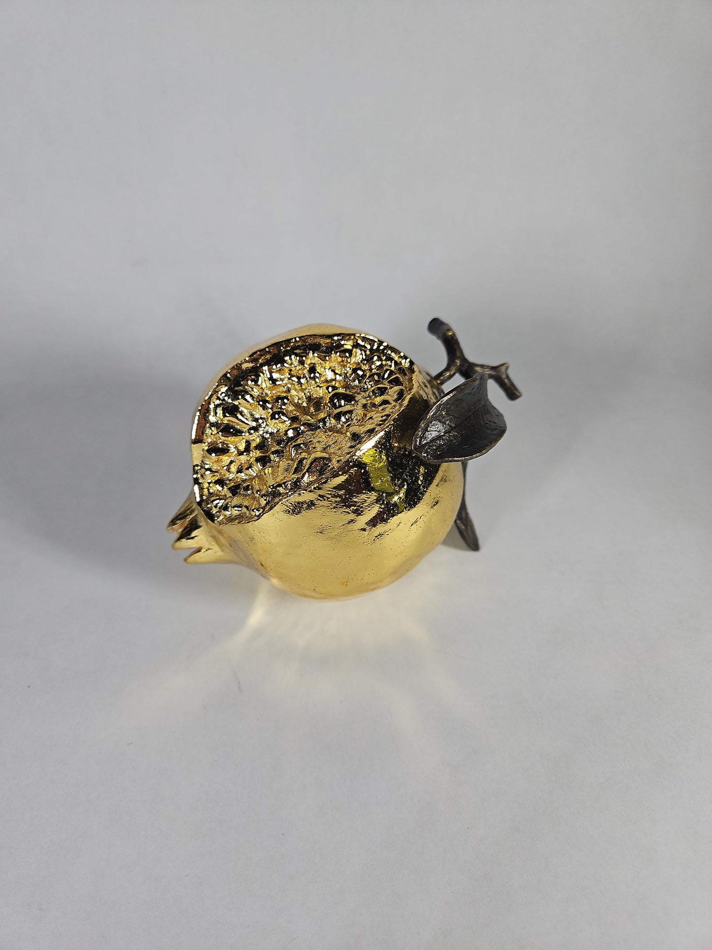Michael Aram Pomegranate Decorative Object Gold Sculptural Brass NWT