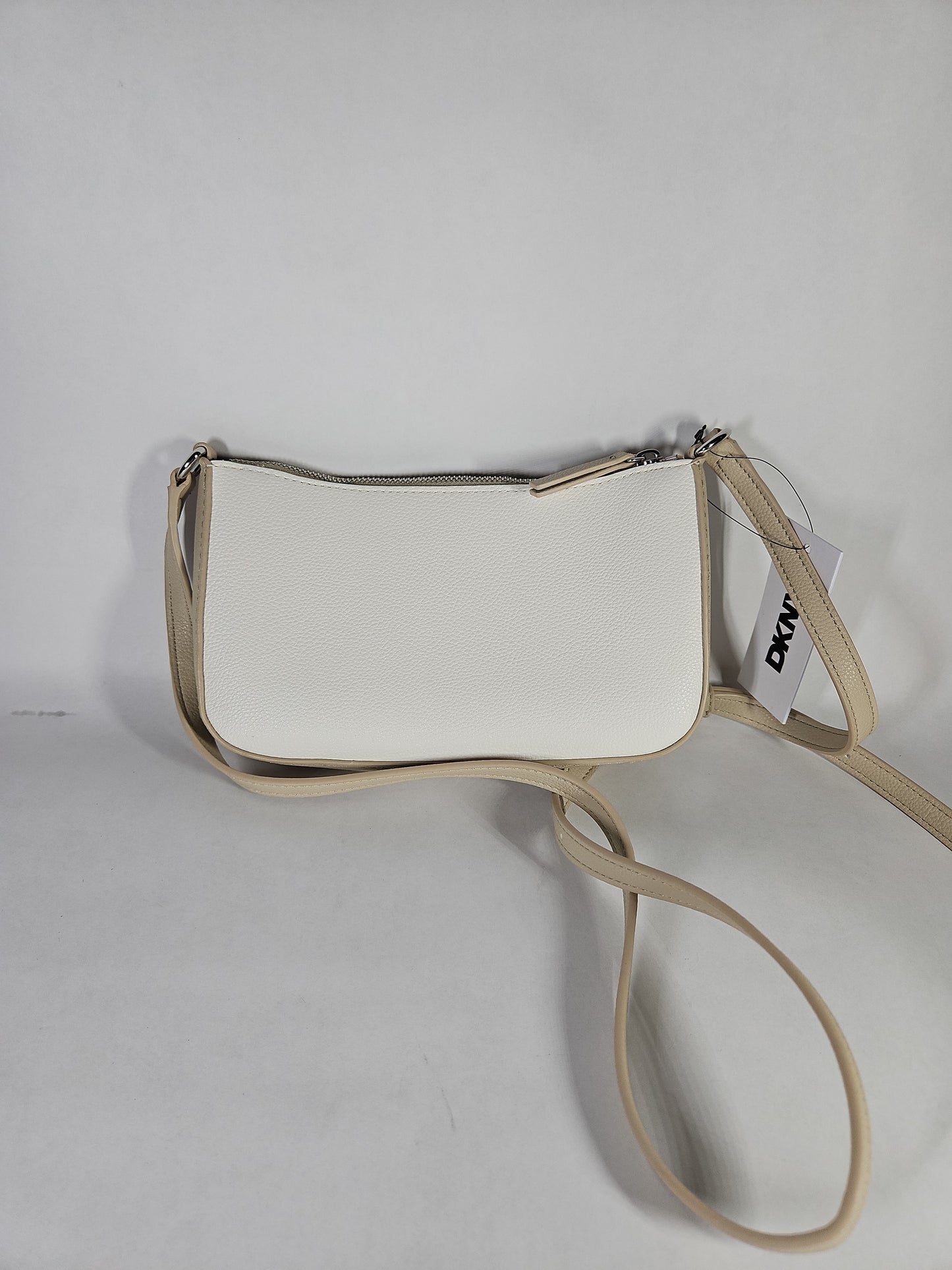 DKNY Tahlia Small Crossbody Bag White Beige NWT Women's Purse