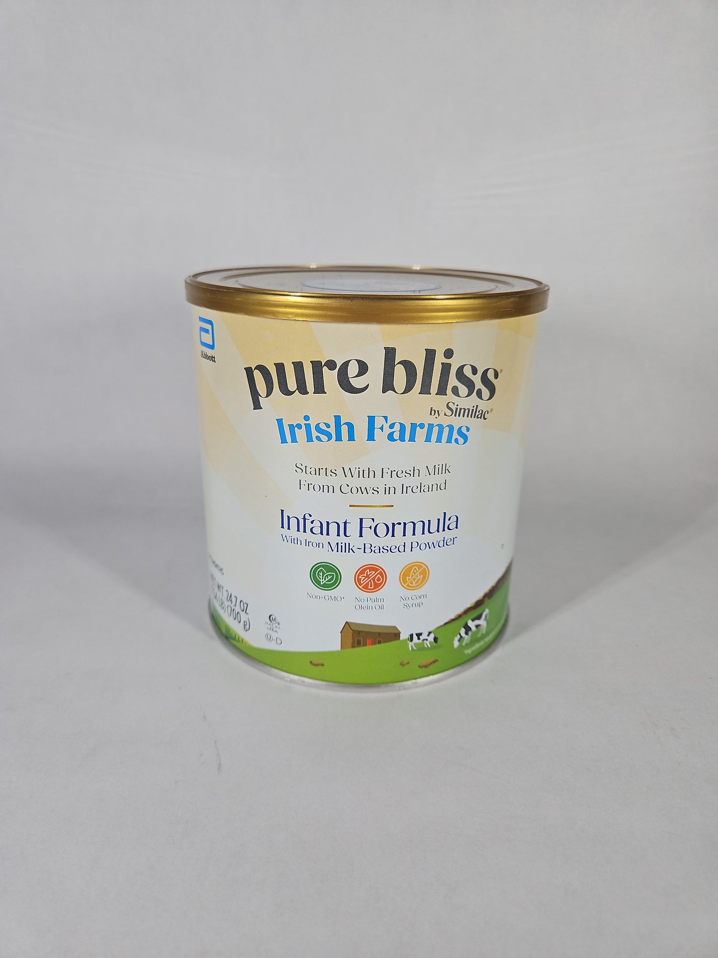 Similac Pure Bliss Irish Farms Infant Formula 24.7oz Sealed Exp 07/2027
