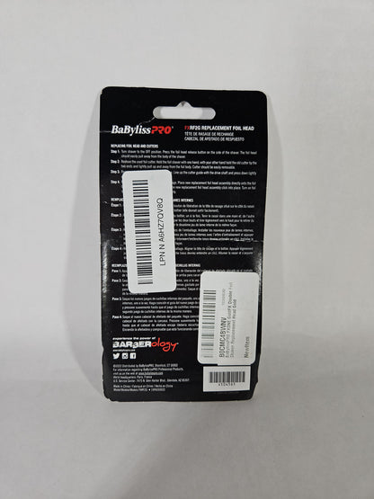 BaBylissPRO FXRF2G Replacement Foil & Cutter Gold Fits FOILFX02 FXFS2G