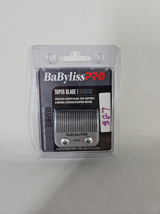 BaBylissPRO FX803B Black Graphite Taper Blade Fits FX870 FX880 FX825