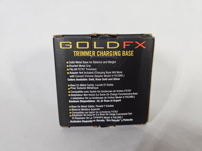 BaBylissPRO GoldFX Trimmer Charging Base FX787BASE-G Gold Fits FX787 Open Box