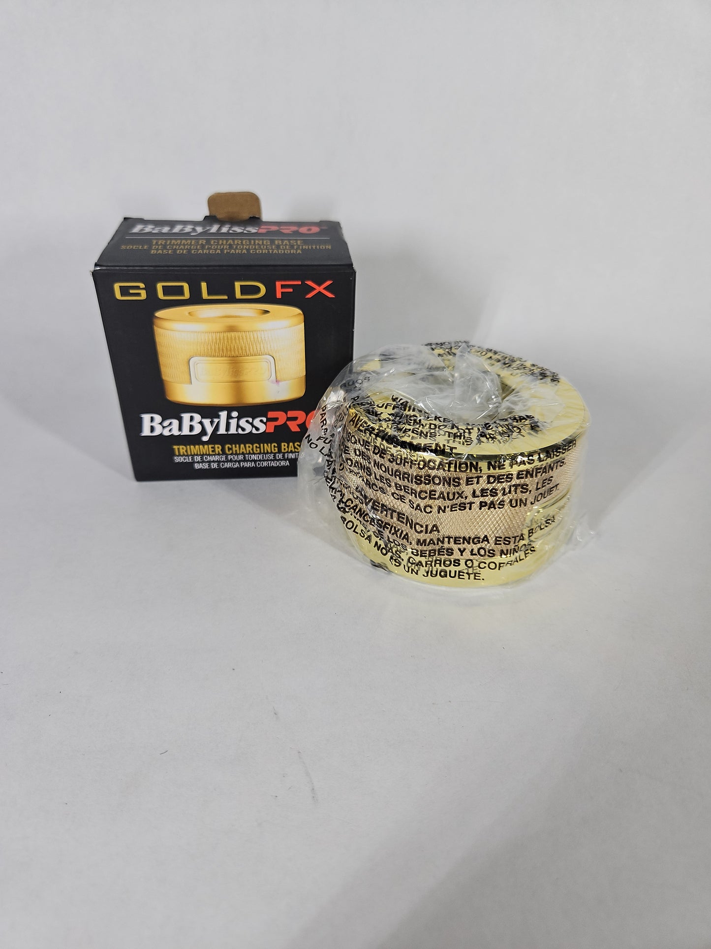 BaBylissPRO GoldFX Trimmer Charging Base FX787BASE-G Gold Fits FX787 Open Box