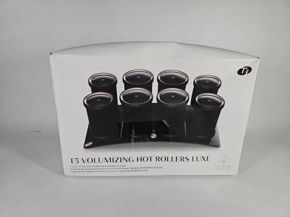 T3 Volumizing Hot Rollers Luxe Set of 8 with Case Dual Heat 73709 Open Box