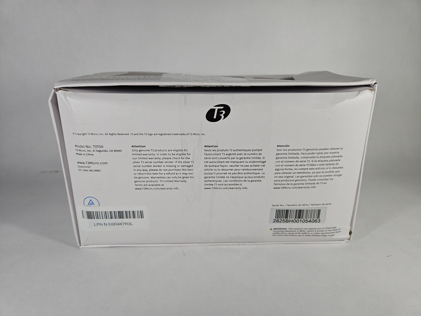T3 Volumizing Hot Rollers Luxe Set of 8 with Case Dual Heat 73709 Open Box