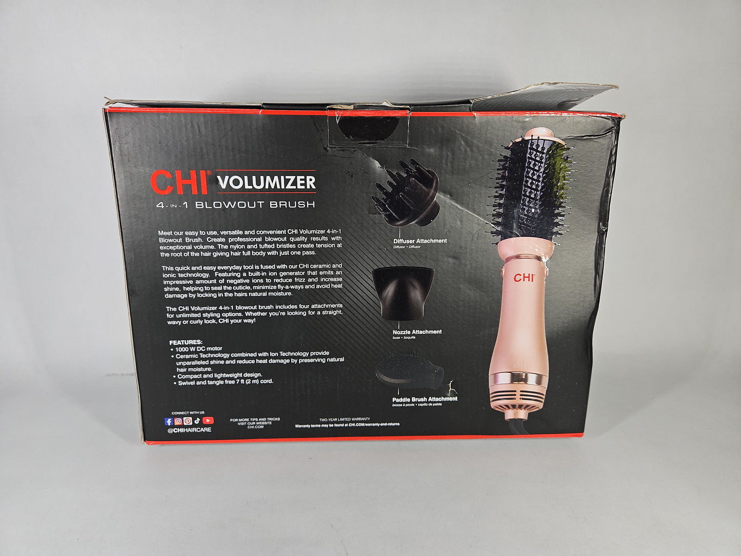 CHI Volumizer 4-in-1 Blowout Brush