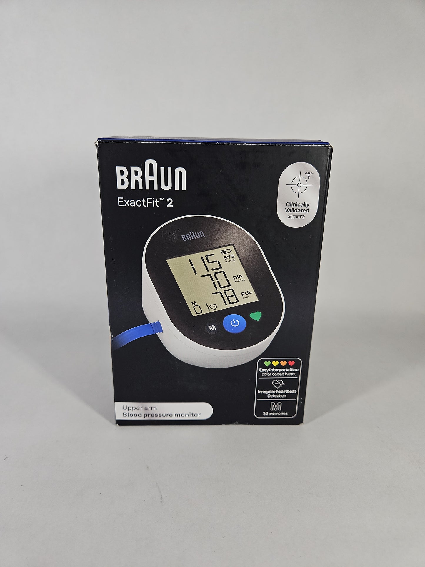 Braun ExactFit 2 Upper Arm Blood Pressure Monitor